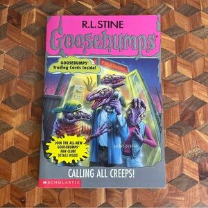 1st Edition Goosebumps #50 Calling All Creeps Paperback